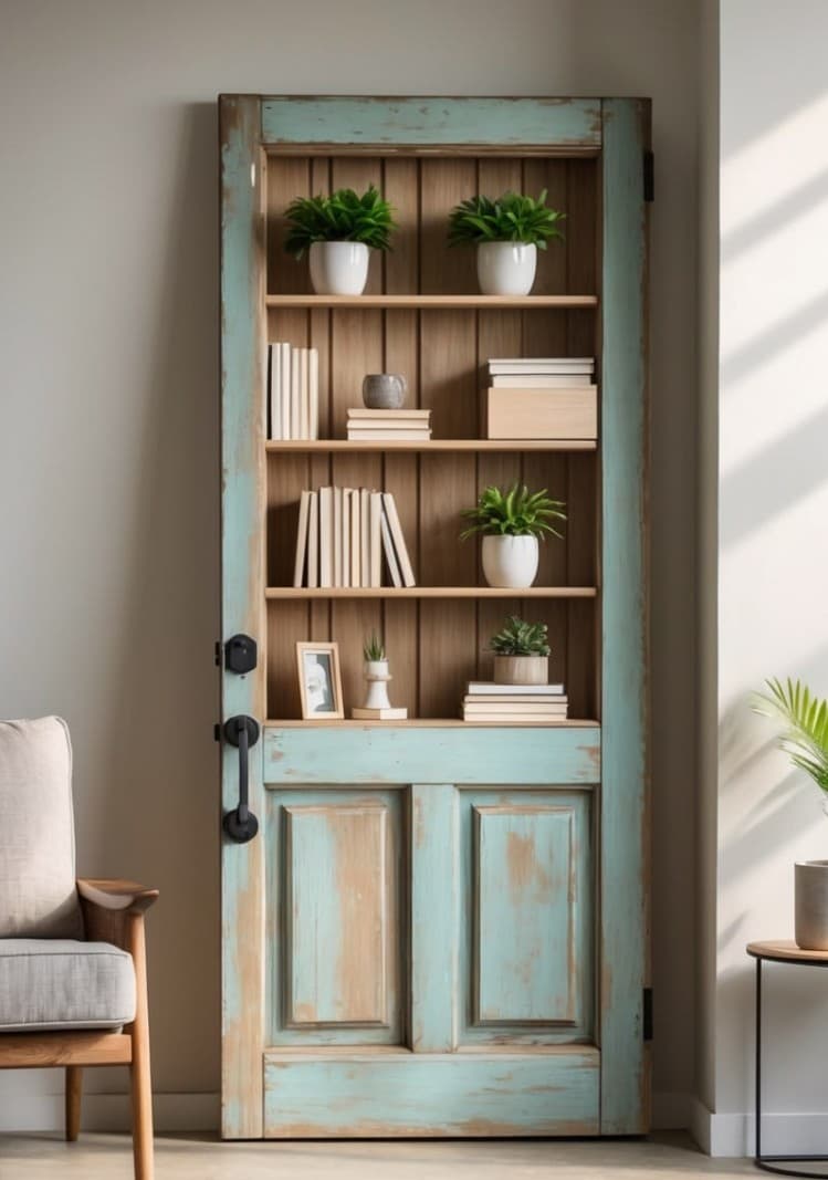 The Vintage Window Frame Room Divider: A Folding Screen With Real Character