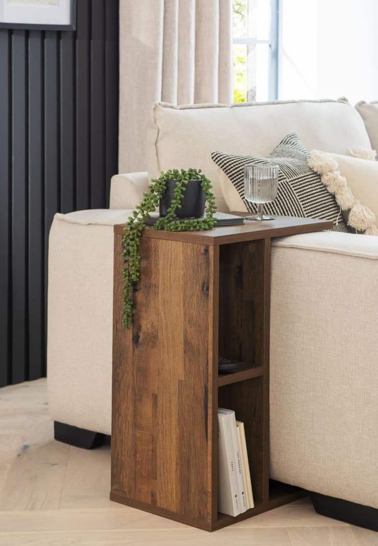 The C-Table: The Slim Side Table That Slots Right Next to Your Sofa