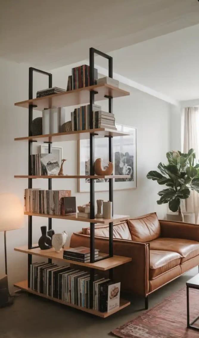Industrial Shelving Units: The Statement Storage Piece for Modern Living Rooms