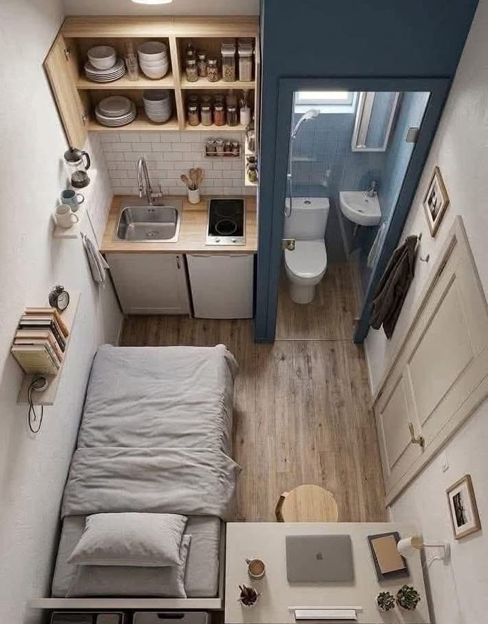 The Micro-Apartment Floor Plan: How 18 Square Metres Contains a Complete Home